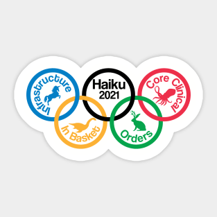 Haiku 2021 Sticker